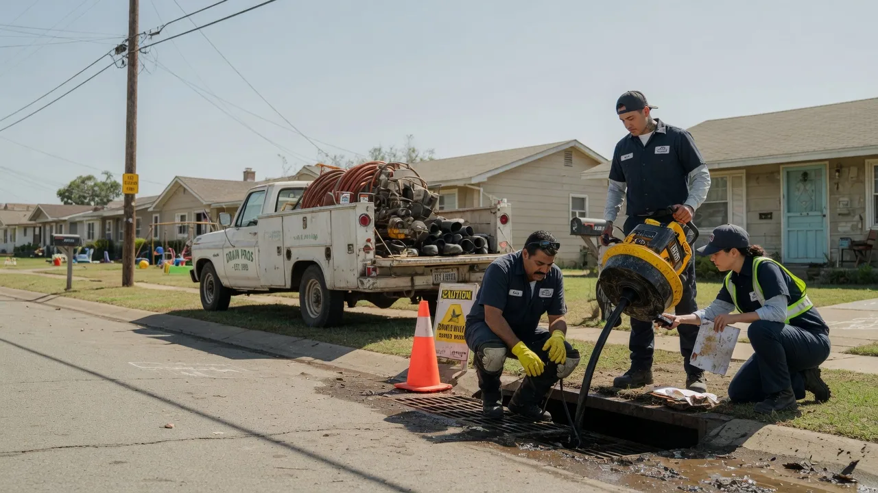Drain Cleaning in Thornton, TX near me